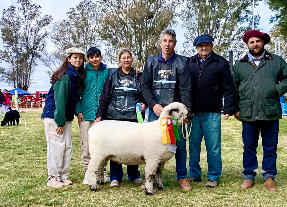 Primer premio, Campeón 2D y Reservado Gran Campeón.Tercer Mejor Hembra.Expo Gualeguaychú 2026 (1)