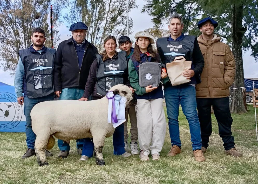 Primer premio, Campeón 2D y Reservado Gran Campeón.Tercer Mejor Hembra.Expo Gualeguaychú 2026